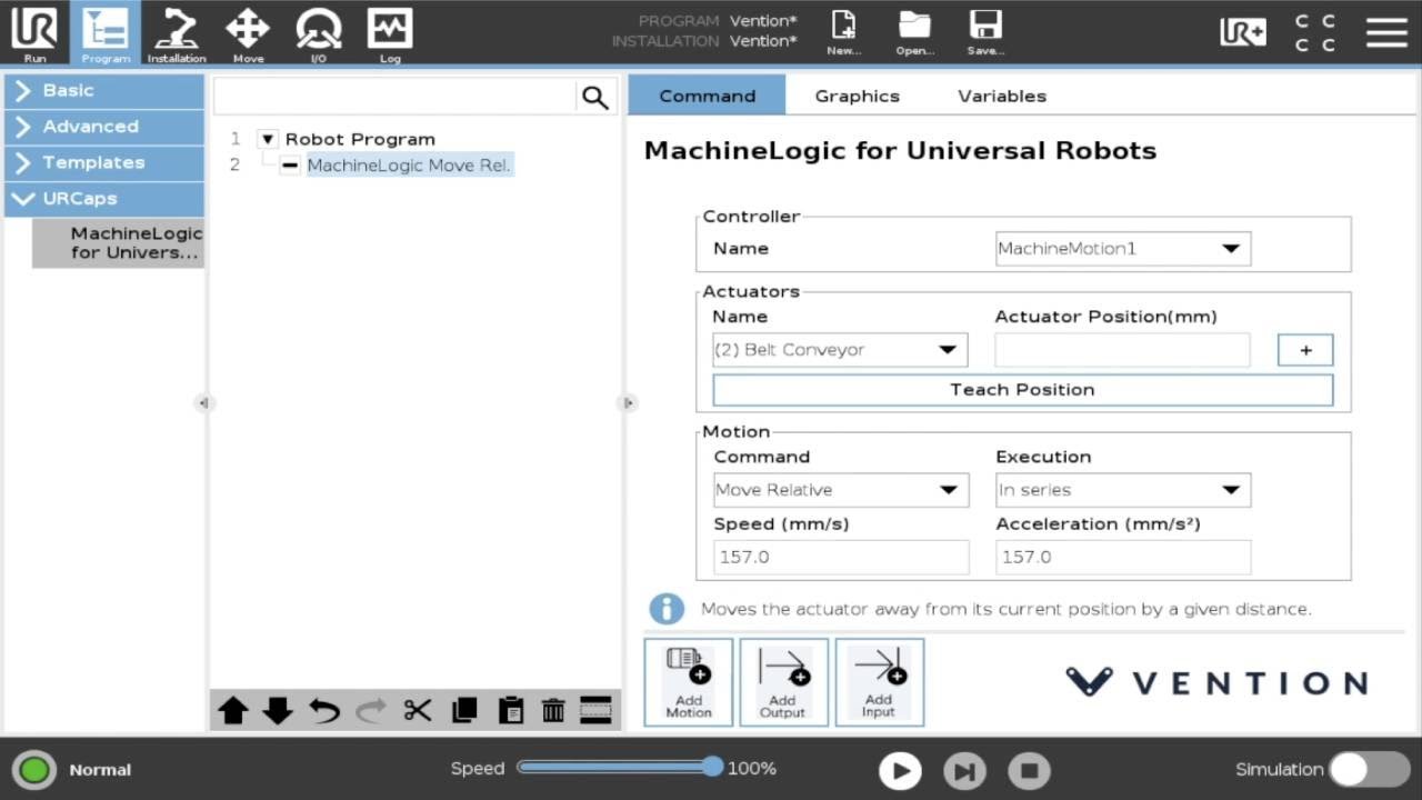 MachineLogic for Universal Robots