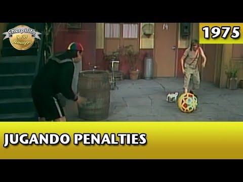 El Chavo | Jugando penalties (Completo)