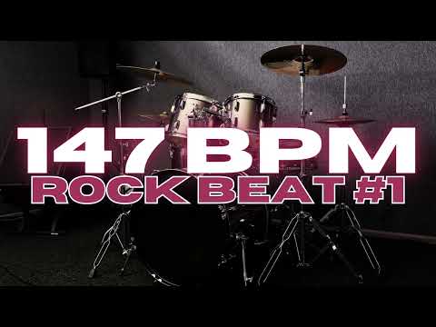 147 BPM - Rock Drum Beat - Loop 1