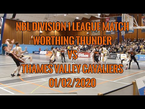Worthing Thunder vs Thames Valley Cavaliers - 01/02/2020 - NBL Division 1 League Match