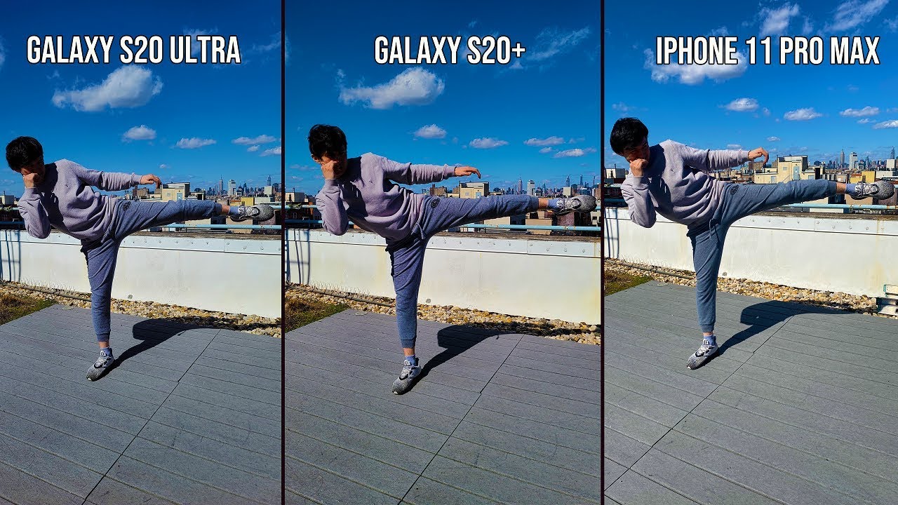Galaxy S20 Plus vs Galaxy S20 Ultra vs iPhone 11 Pro Max | Camera Comparison