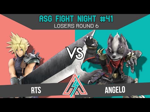 ASG 41 LOSERS ROUND 6 - RTS (Cloud) vs Angelo (Wolf/Dr. Mario)