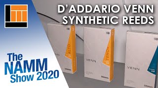 L&M @ NAMM 2020: D'Addario Venn Synthetic Reeds