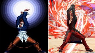 Evolution of Iori Yagami - Kin 1211 Shiki Yaotome / Maiden Masher Move In KOF Series  [1995 - 2022]