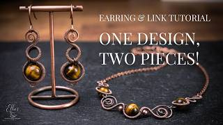 DIY Earrings or Links with this Beginner Friendly Jewelry Project!
