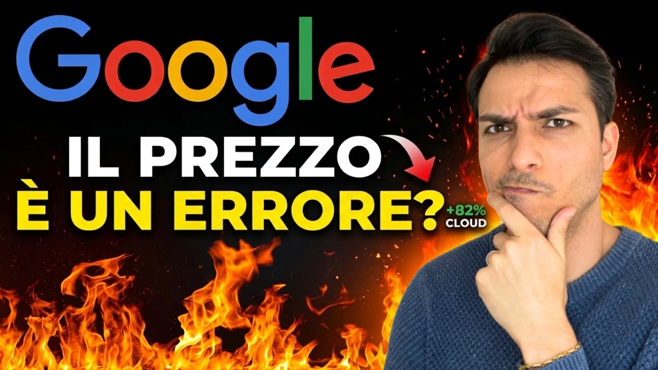 Google Cloud a +82% ma il titolo SCENDE: Ho VENDUTO o COMPRATO?