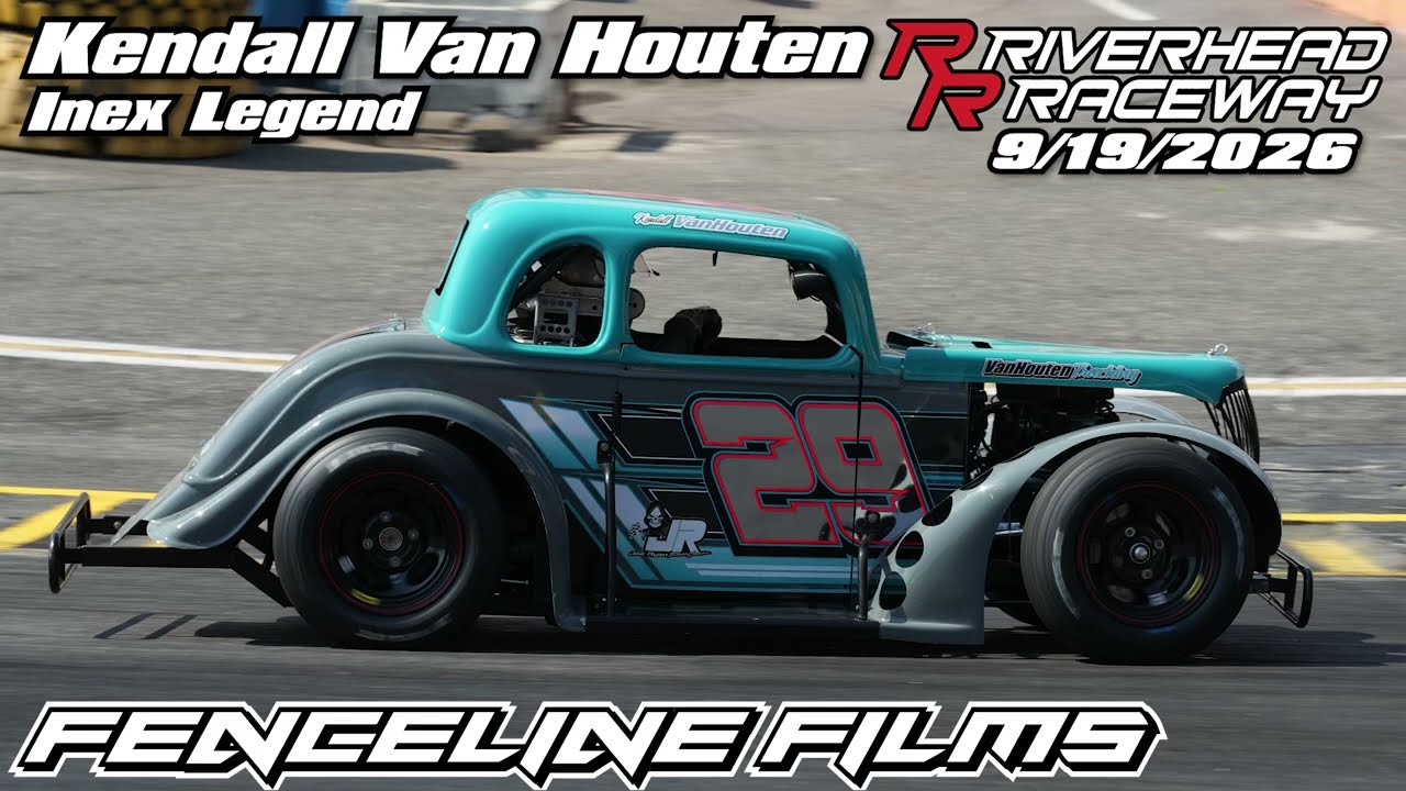 Kendall Van Houten Inex Legend at Riverhead Raceway