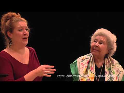 Masterclass Christa Ludwig part 3: Zinzi Frohwein (soprano)