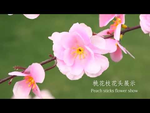 cherry blossom tree Artificial Flowers 120cm Silk High simulation Wedding decoration home Decor