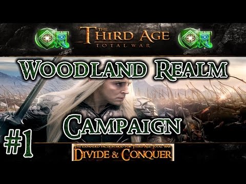 Third Age Total War: Divide and Conquer v1.01 - Woodland Realm Campaign [#1]