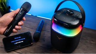 StageSounds 80Watt RGB Karaoke Machine w/ 2 Microphones HITS HARD!! | Review