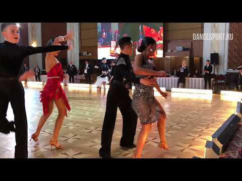 Idan Attias - Moran Moshe ISR | WDSF World Championship J2 Ten Dance - Cha-Cha-Cha