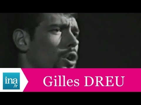 Gilles Dreu "Je finis ma vie" (live officiel) - Archive INA