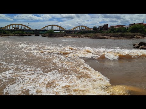 Rio Salgado em Icó Ceará nessa manhã 01/05/2024