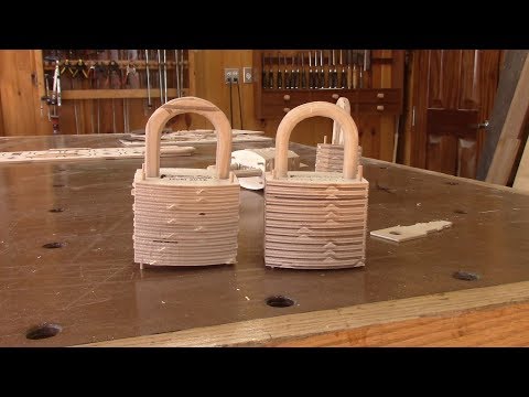 The Woodpecker Ep 208  - Wooden padlock