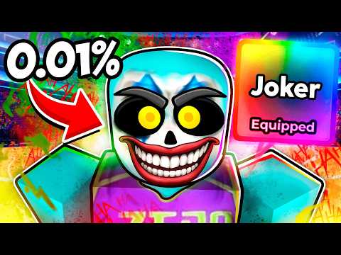 I Unlocked the 0.01% JOKER STYLE in Roblox Basketball Zero