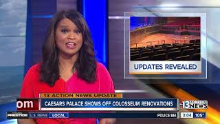 Caesars Palace shows off Colosseum renovations
