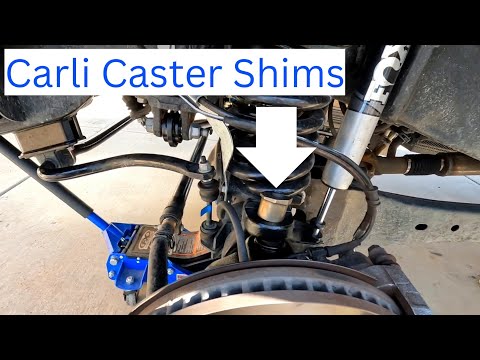 How To Install Carli Caster Shims (2022 F250)