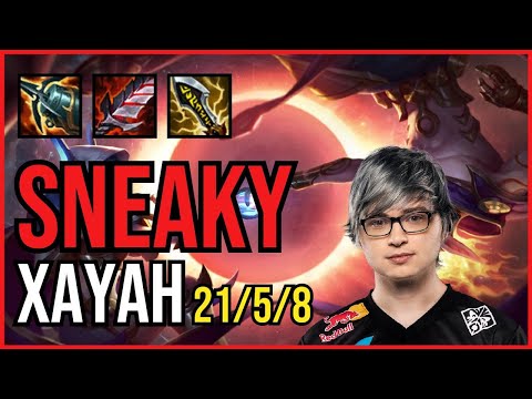 SNEAKY - XAYAH vs. KAI'SA ADC | NA MASTER | PATCH 11.2 | QUADRAKILL