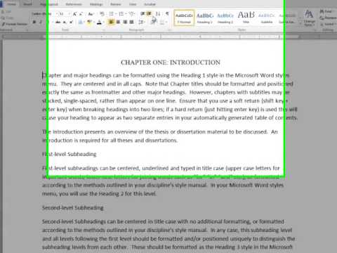 Ucf Etd Tutorial Normal Style