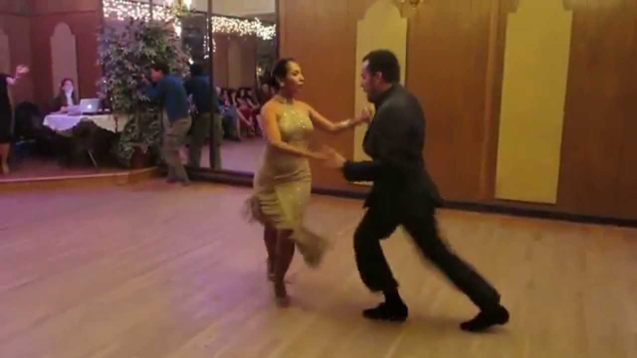 Carlos Paredes & Diana Giraldo @ La Milonga Rosa ...Friday, October 16, 2015