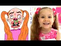 Diana And Roma ABC Learn English Alphabet Funny Drawing Memes Funny Diana Roma Cartoon Meme Video