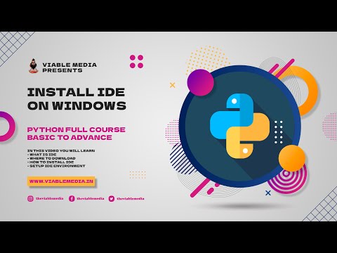 What is IDE & How to install it | Python Beginner to Advance | Full Course