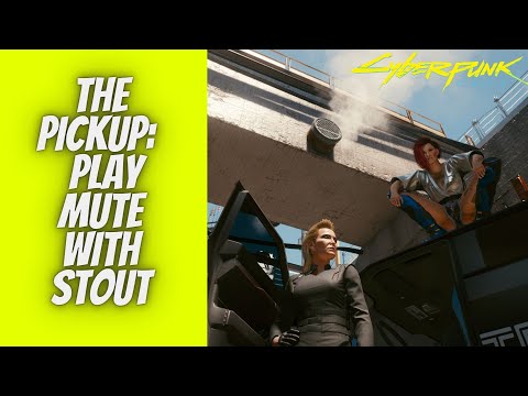 Cyberpunk 2077: What happens if you play mute with Meredith Stout during "The Pickup" mission