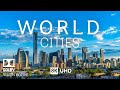 Most Beautiful Cities In The World 8K Video Ultra HD With Soft Piano Music 60 FPS 8K Nature Film