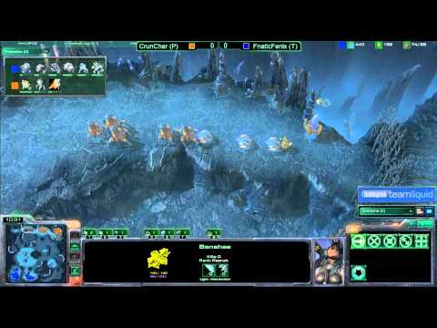 Game 1 - FnaticFenix (T) vs ONECrunCher (P) - TeamSpeak TL SC2 Open #10 Final