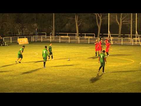 Fútbol 7 Bravo.  Segunda GI Jornada 13.  Bomberos de Sevilla B 1 - 2 Old Masters