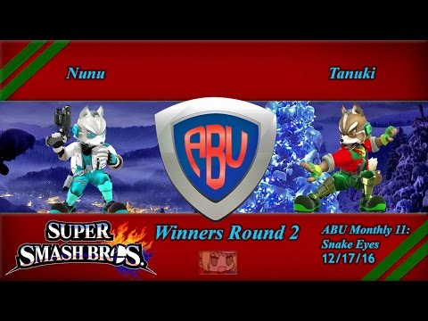 ABU 11: Tanuki vs. Nunu (Fox Dittos) - SSB4 Singles