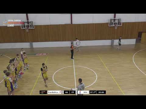CEYBL U15, 17. 1. 2026, BK VIVIDBOOKS Pardubice - BSC Bratislava