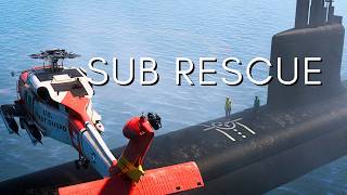 Rescuing a Submariner With the Updated Miltech MH-60T