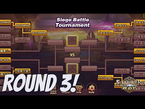 GOAT vs BOSS - Siege Battle Tournament Quarterfinals [Season 6]