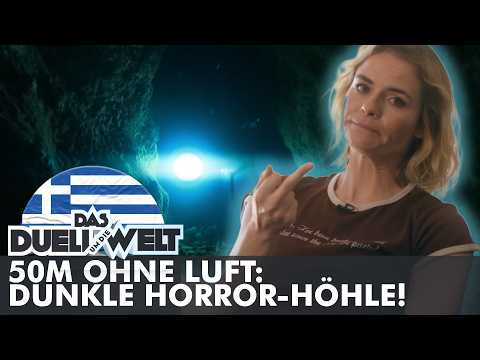Diving without oxygen in a dark, terrifying cave! Will Hazel Brugger dare to do the unbelievable?...