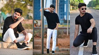 stylish poses for boys || boys Photoshoot ideas || attitude poses || jk fashion ..
