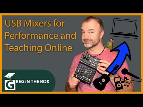 Sound Better Online with a USB mixer - ART USBMix4