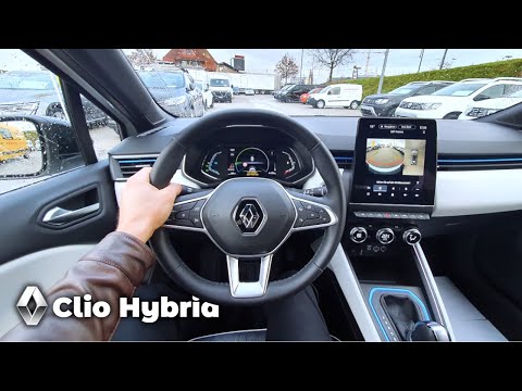 New Renault Clio E-TECH Hybrid Test Drive Review POV 2021