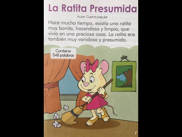 Vídeo relacionado con Juega, pinta y pega con… La ratita presumida: 4