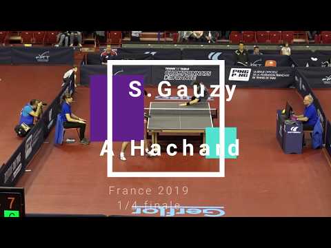 France 2019 - 1/4 Simon Gauzy - Antoine Hachard