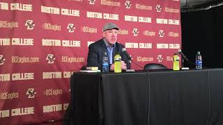 Scott Borek Postgame Comments 2-15-20 at BC