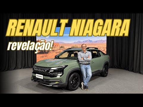 Lançamento RENAULT NIAGARA: FIM DA FIAT TORO e briga contra MAKO E TUKAN?