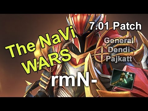 rmN  Dragon Knight Offlane | The NaVi WARS | 7.01 Full Game