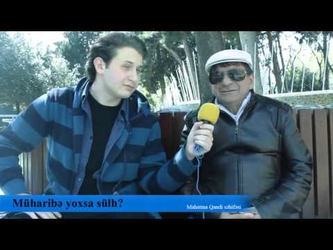 Müharibə yoxsa Sülh  ?  Sorğu