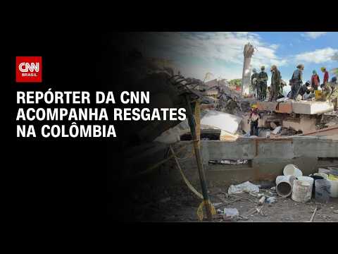 Terremoto na Colômbia: Socorristas correm contra o tempo para encontrar sobreviventes | LIVE CNN