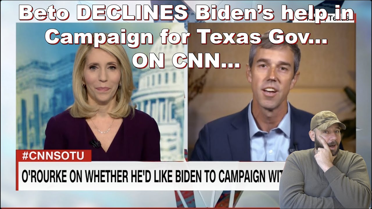 Beto says NO to Biden support ON CNN... Then unsuccessfully tries to walk back Gun Control...