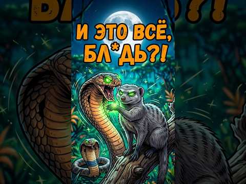 Кобра в шоке! Почему её укус не убивает мангуста?