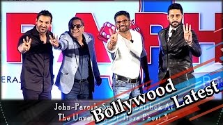 John Abraham | Paresh Rawal | Suniel Shetty | Abhishek Bachchan At The Unveiling Of &#39;Hera Pheri 3&#39;
