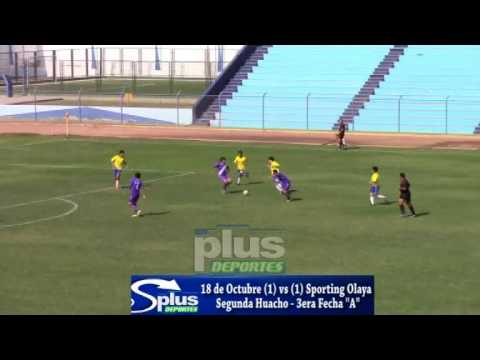 GOLES SEGUNDA HUACHO - 3ERA FECHA SERIE "A"